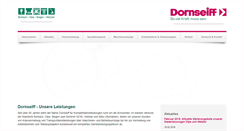 Desktop Screenshot of dornseiff.eu